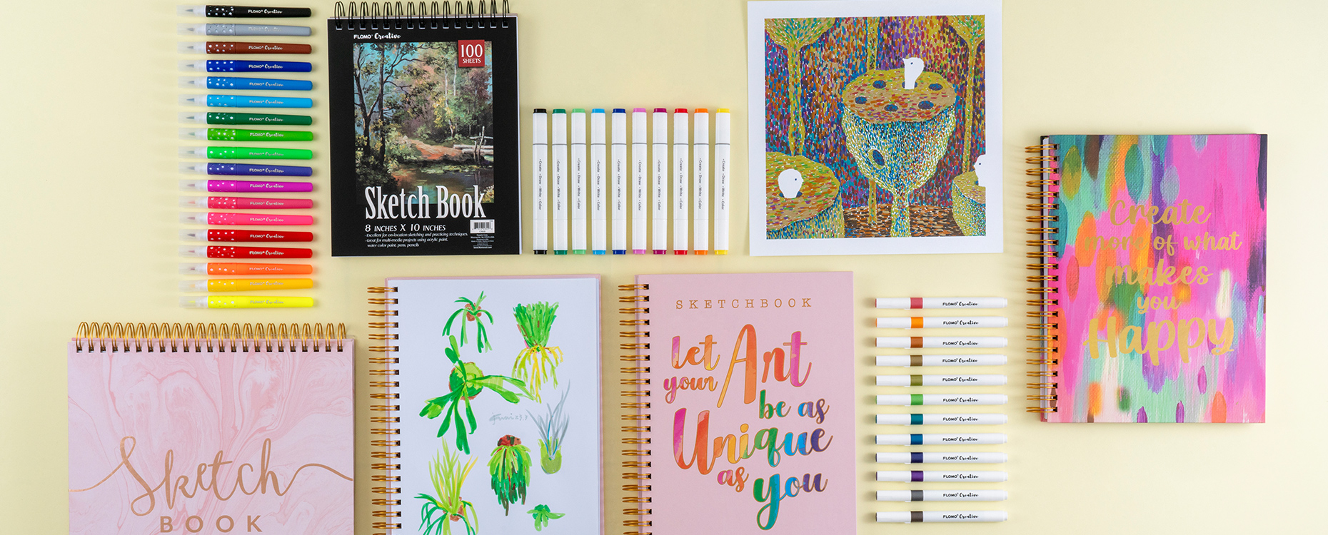 FLOMO Creative 療癒彩繪系列 creative-bn-1860v2